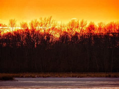 Winter Sunset Chris Sorge Flickr