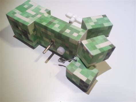 Windup Minecraft Creeper 9 Steps With Pictures Instructables
