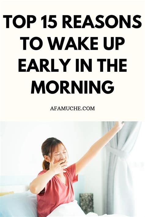 15 Reasons Why You Should Wake Up At 5am How To Wake Up Early Sleep