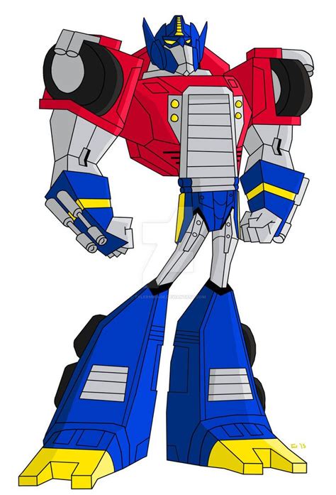 Animated Optimus Prime Armada Earth Form By Tylermirage With Images