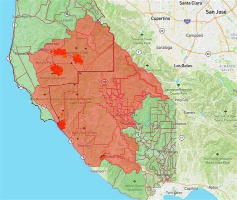California S Oldest State Park Now Completely Surrounded By Fire Zone