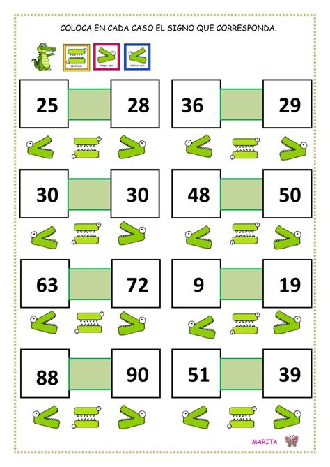 Actividad Online De Mayor Y Menor Para Infantil Puedes H Ejercicios