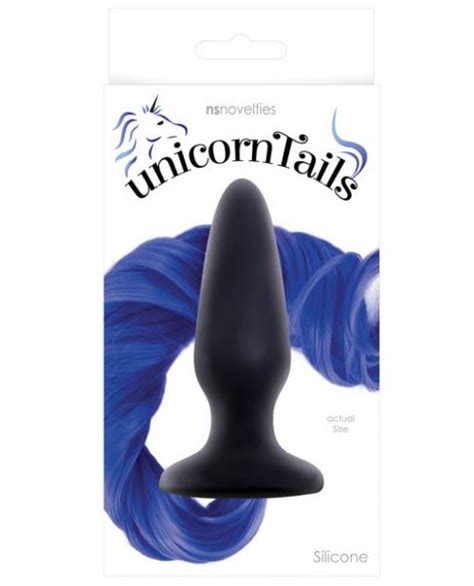 Unicorn Tails Black Butt Plug Blue Tail On Literotica
