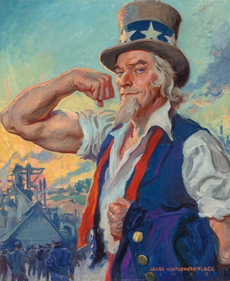 Uncle Sam By James Montgomery Flagg American Pride American Art American History