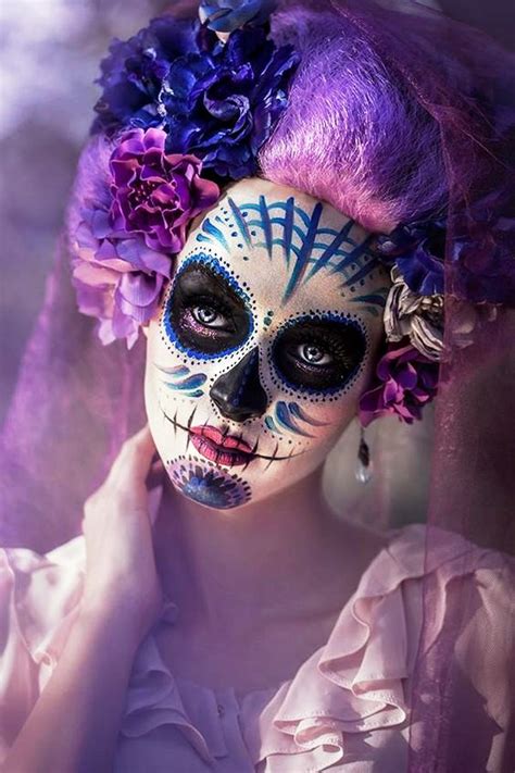 30 Sugar Skull Halloween Makeup Ideas To Look Scary Flawssy