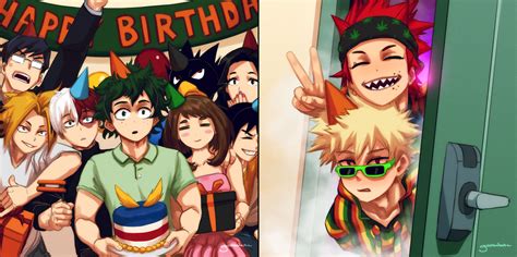 Happy Birthday Bakugou By Goombac On Deviantart