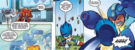 Sonic And Mega Man Worlds Collide Comic Book Review Game Informer