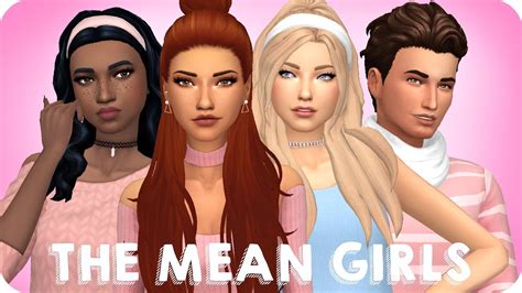 Download The Mean Girls High School Cliques The Sims 4 Create A Sim Cc