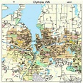 Olympia Washington Street Map 5351300