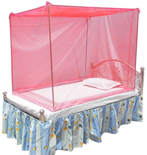 Homecute Polyester Single Bed Cotton Edge Traditional Mosquito Net 4