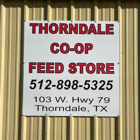 Thorndale Co Op Feed Store Thorndale Tx