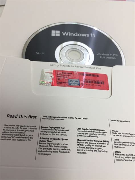 Windows 11 Professional Oem Packaged Dvd With Keys 64 Bit Etsy Uk