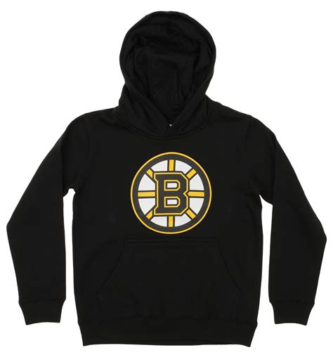 Outerstuff Nhl Youth Boston Bruins Primary Logo Fleece Hoodie