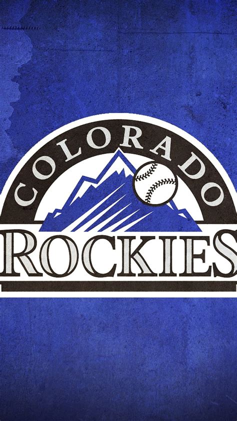Colorado Rockies Baseball Black Denver Mlb Purple Hd Phone