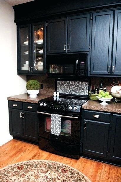 Kitchen With Black Appliances Fantastic Kitchen Color Schemes Black