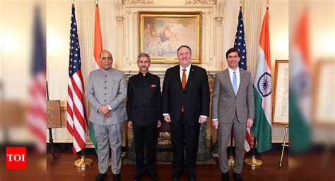India US Vow To Deepen Defence Bond India News Times Of India