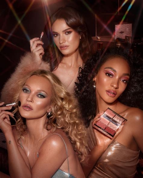 Kate Moss Charlotte Tilbury Holiday 2022 Campaign
