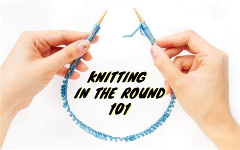 Knitting In The Round With Circular Needles For Beginners Sheep And