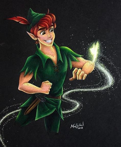 Peter Pan By Maxxstephen Instagram Com Maxxstephen Arte Disney Disney Fan Art Disney