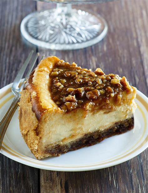 If you are having pasta for lunch then a delicious dessert from italian. Pecan Pie Cheesecake Thanksgiving and Christmas Dessert ...