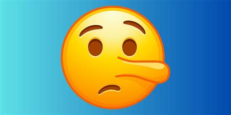 Long Nose Emoji 🤥 Meaning Pinocchio Liar From Guy Girl