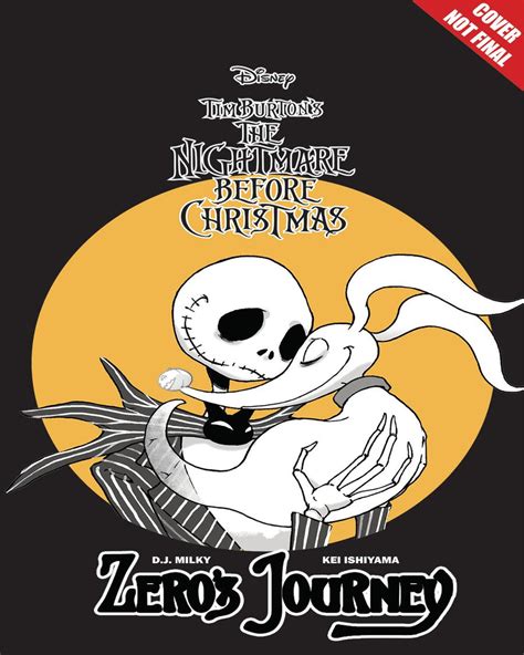 Disney Manga Tim Burtons Nightmare Before Christmas Zeros Journey Vol 1 Gn