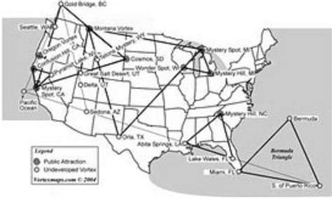 Ley Lines Maps And In America On Pinterest