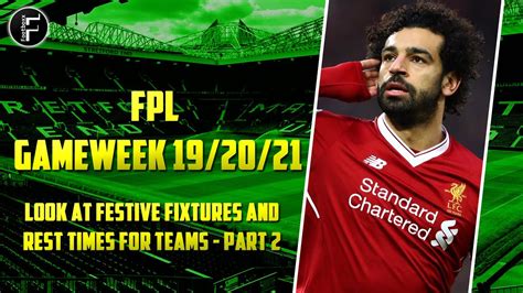 Welcome to fpl updates, the home of fantasy premier league tips for every fpl gameweek. FPL 2019/20 Gameweek 19/20/21| Fantasy Premier League Tips | GW19/20/21: FPL FIXTURES & REST ...
