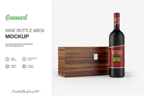 15 Wine Box Mockup And Packaging Psd Templates Texty Cafe