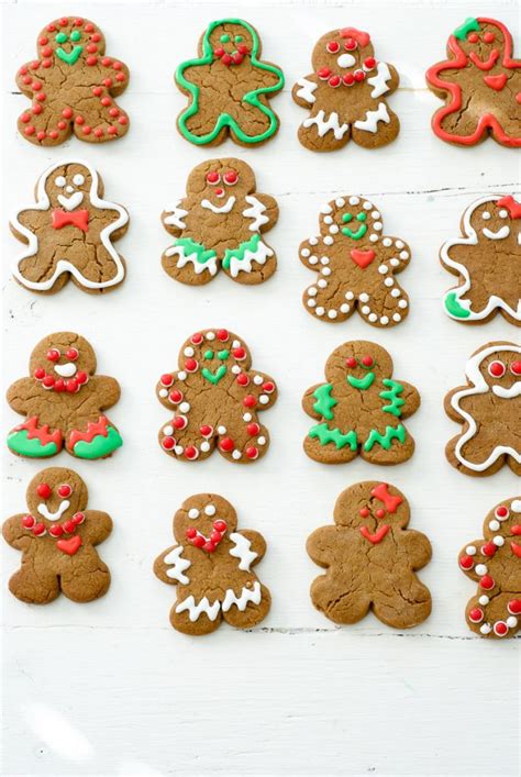 I could just eat him up! Soft Gingersnaps & Gingerbread Men | Oh So Delicioso