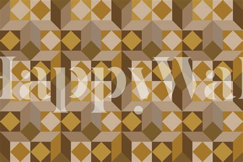 Gold Geo Wallpaper Stylish And Sophisticated Happywall