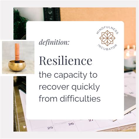 Resilience Goal Setting Mindset