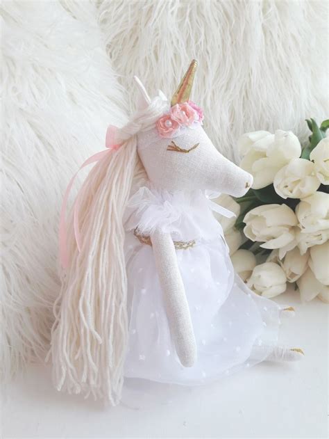 Unicorn Doll Nursery Unicorn Decor Stuffed Unicorn Boho Nursery
