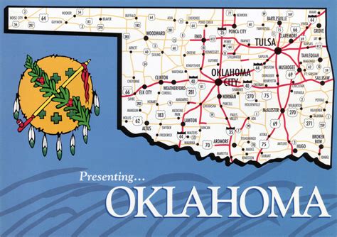 Show Map Of Oklahoma World Map