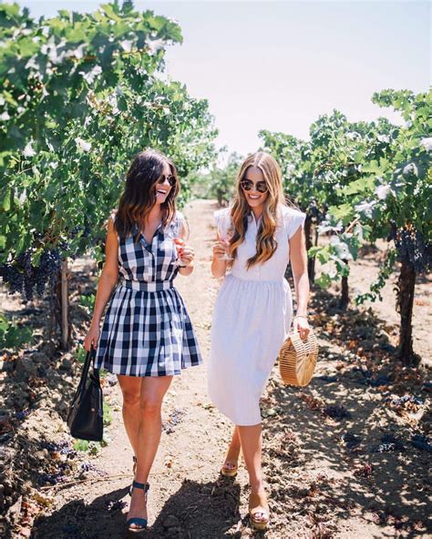 Wine Tour Outfit Spring Summer Fashion Spring Outfits Napa Outfit Spring Wine Tasting Outfit