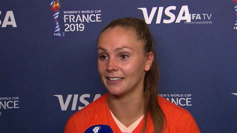 Lieke Martens Player Of The Match Netherlands V Japan Youtube