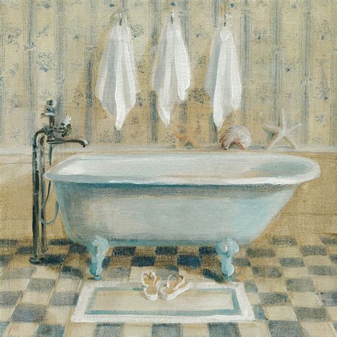 Victorian Bath Iv Painting By Danhui Nai