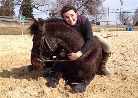 How Slick A Rescue Pony And Leigha Schrader A Volunteer At Days End