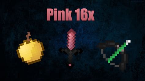 Pink 16x Pvp Texture Pack Fps Boost 189 And Bedrock Edition High