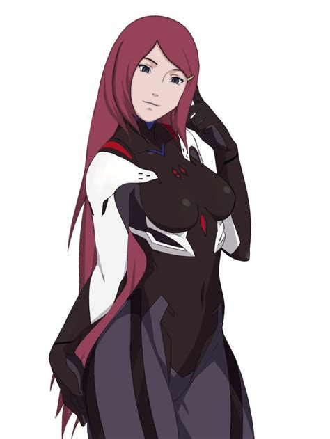 Kushina Uzumaki Plugsuit By Xiony On Deviantart Naruto Cute Anime