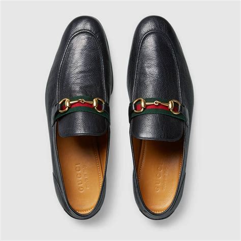 Gucci Horsebit Leather Loafer With Web Detail 3 Has To Be Horsebit In