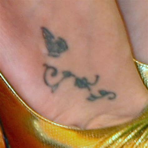 Maybe you would like to learn more about one of these? Britney Spears' Vines Foot Tattoo | Steal Her Style