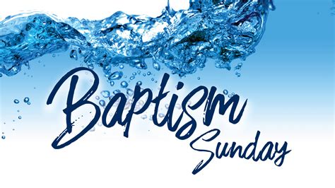 Baptism Sunday Traverse Christian Church