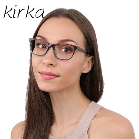 Kirka Brand Optical Glasses Frames Fashion Style Acetate Decorations