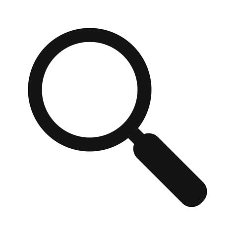 Magnifying Glass With Hand Vector