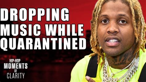 lil durk talks dropping new music while quarantined hip hop moments of clarity youtube