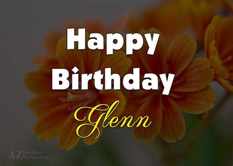 Happy Birthday Glenn