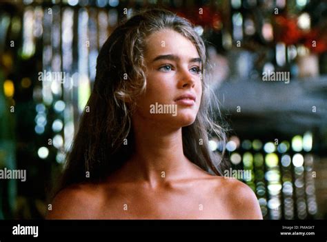 Brooke Shieldsla Laguna Azul Columbia 1980 Archivo De Referencia