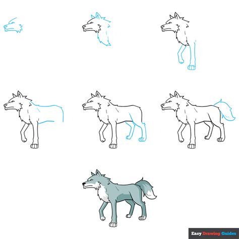 Top 100 Anime Wolf Drawing