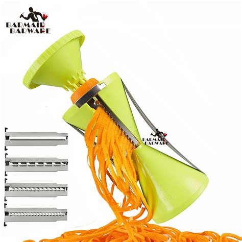 Replaceable Blades Spiral Slicer Fruit And Vegetable Spiralizer Carrot